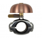 Preview: Crane Bell Co. Mini Karen Bicycle Bell w/ Die Cast Mount - Brushed Copper