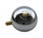 Preview: Crane Bell Co. Mini Karen Bicycle Bell w/ Headset Spacer - Chrome Plated