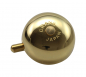 Preview: Crane Bell Co. Mini Karen Bicycle Bell w/ Die Cast Mount - Gold