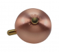Preview: Crane Bell Co. Mini Karen Bicycle Bell w/ Steel Band Mount - Brushed Copper