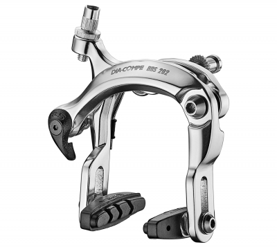 Dia-Compe BRS202 Dual Pivot Side Pull Brake - Silver