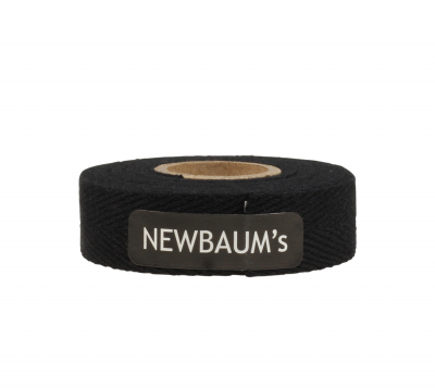 Newbaum`s Baumwoll Lenkerband - Black