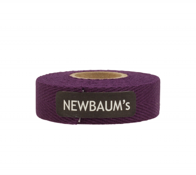 Newbaum`s Baumwoll Lenkerband - Eggplant