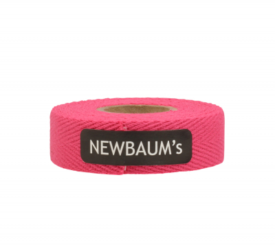 Newbaum`s Baumwoll Lenkerband - Hot Pink