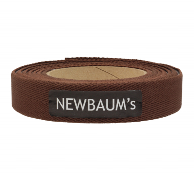 Newbaum`s Gepolstertes Baumwoll Lenkerband - Dark Brown