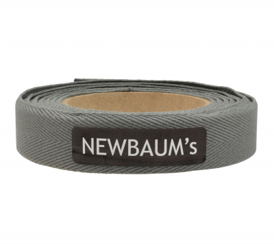 Newbaum`s Gepolstertes Baumwoll Lenkerband - Dark Gray