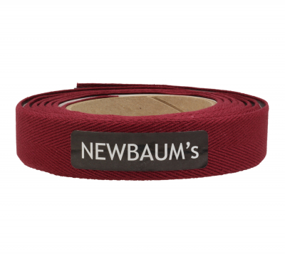 Newbaum`s Gepolstertes Baumwoll Lenkerband - Maroon