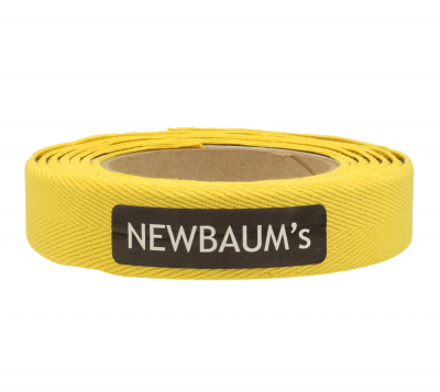 Newbaum`s Gepolstertes Baumwoll Lenkerband - Yellow