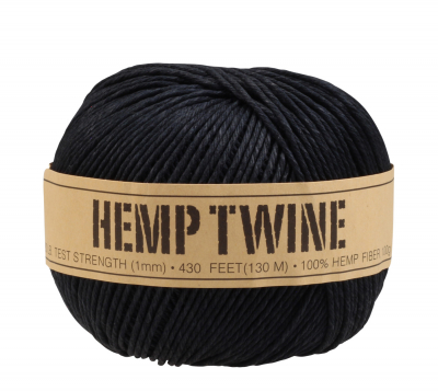 Newbaum`s Hemp Twine - Black