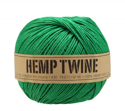 Newbaum`s Hemp Twine - Green