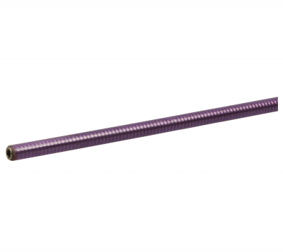 Yokozuna Vintage Stainless Steel Brake Cable Housing - Clear Purple