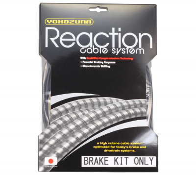 Yokozuna Reaction Brake Cable Set Shimano/SRAM - Black