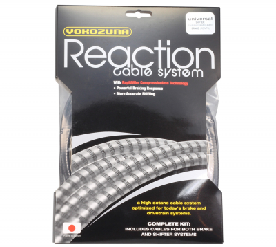 Yokozuna Reaction Brake & Shifter Cable Set Shimano/SRAM - Black