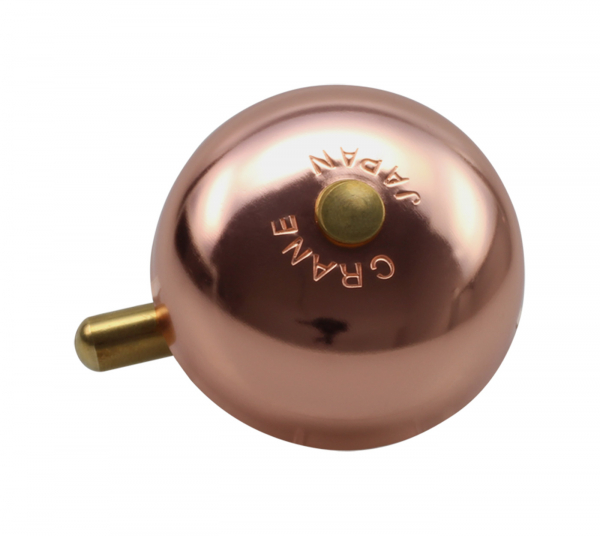 Crane Bell Co. Mini Karen Bicycle Bell w/ Headset Spacer - Copper