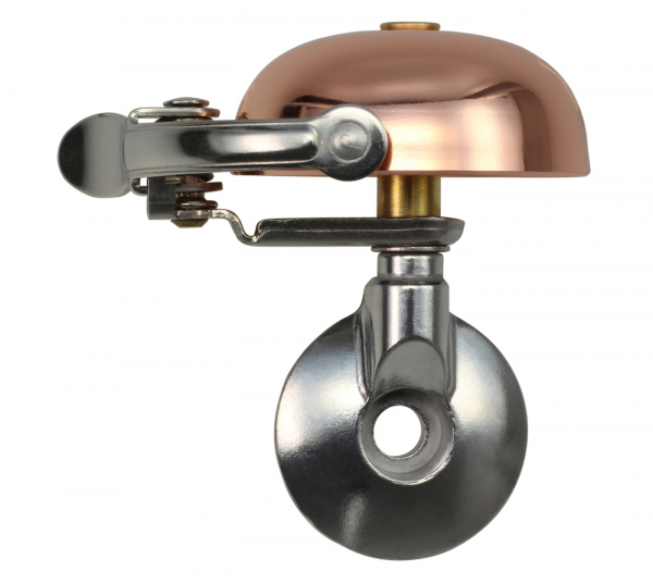 Crane Bell Co. Mini Suzu Bicycle Bell w/ Ahead Cap Mount - Copper