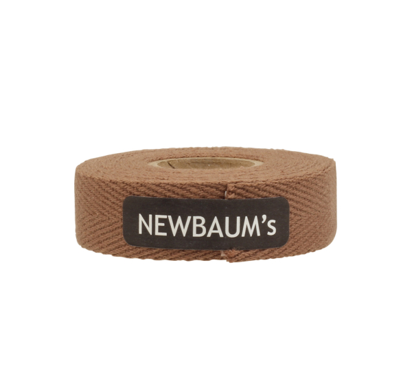 Newbaum`s Baumwoll Lenkerband - Brown