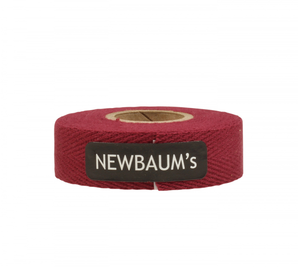 Newbaum`s Baumwoll Lenkerband - Maroon